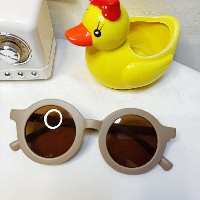 Fashionable Round Frame UV Proof Children's Sunglasses