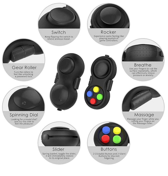 Fidget Pad Controller Finger Toy