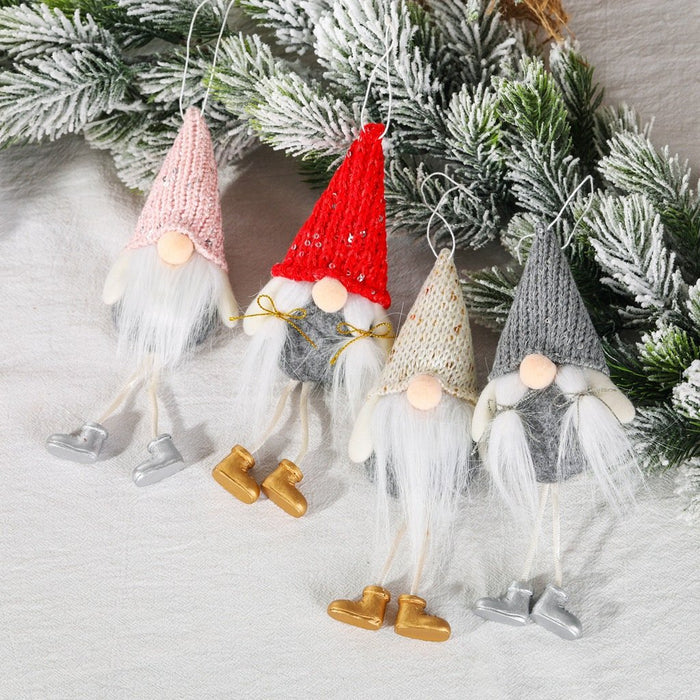 Christmas Decoration Faceless Doll Hanging Ornaments