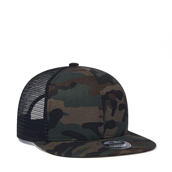 New Summer Camouflage Fashion Versatile Baseball Cap Net Cap