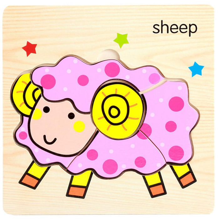 Children's Wooden Puzzle Toy