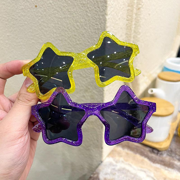 Children's colourful starlight sunglasses and sunglasses