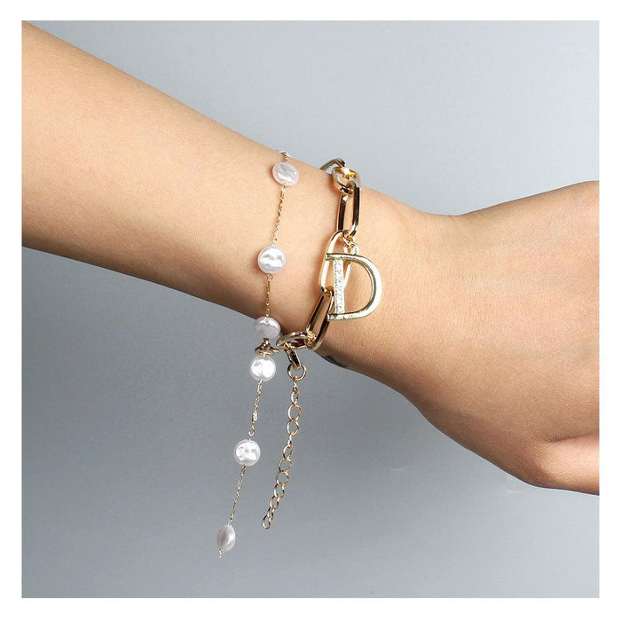 New Style Temperament Letter Pendant Bracelet Women's Bracelet