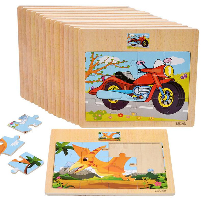 Children's Wooden Jigsaw Puzzle Puzzle Toy