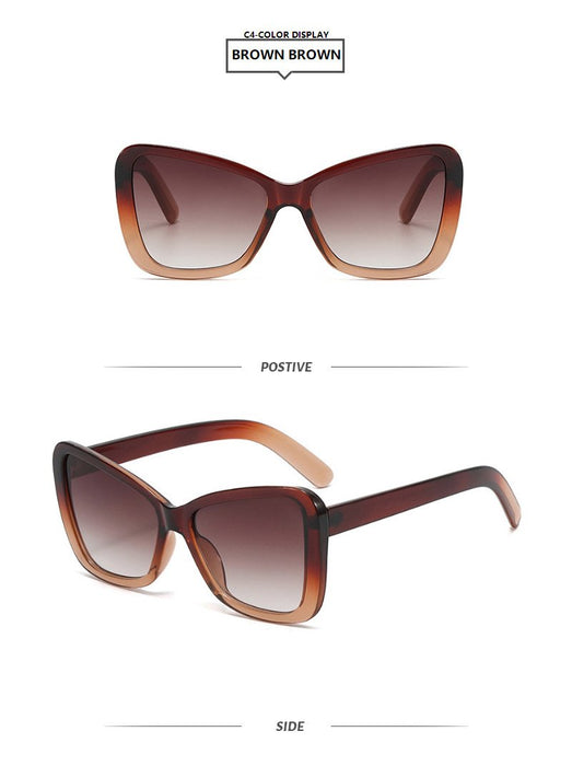 Cat's Eye Sunglasses contrast colour trend Sunglasses