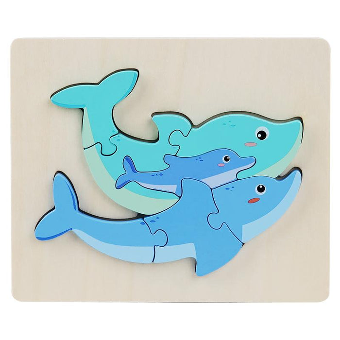 Children's Jigsaw Puzzle Wooden Toy