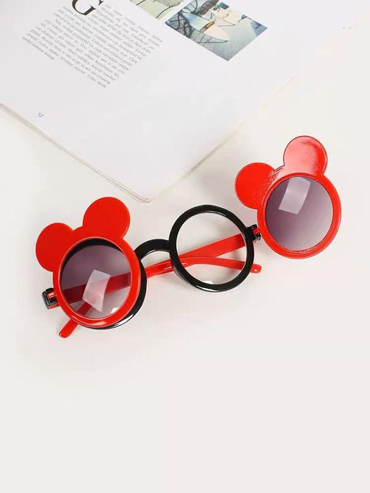 Children's flip Sunglasses bow Sunglasses