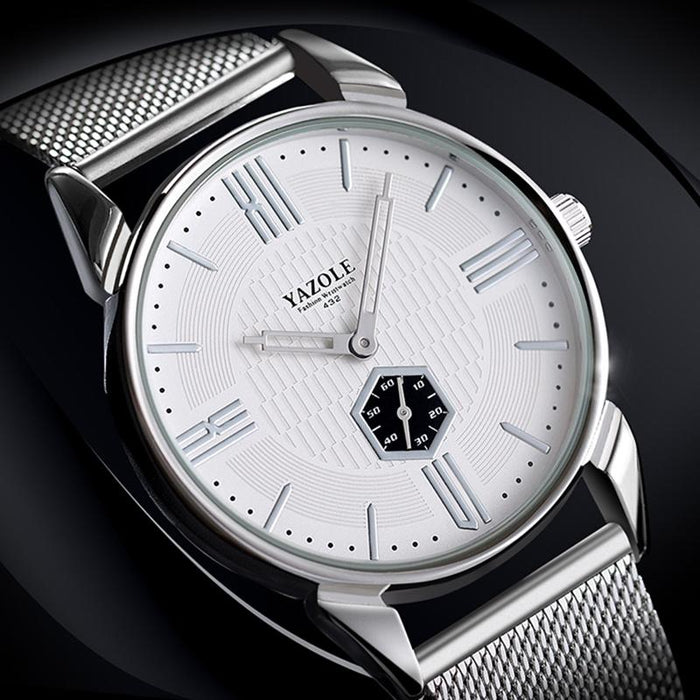 Mens Watches Top Brand Luxury Yazole Fashion Watch Independent Small Seconds Hand Designer