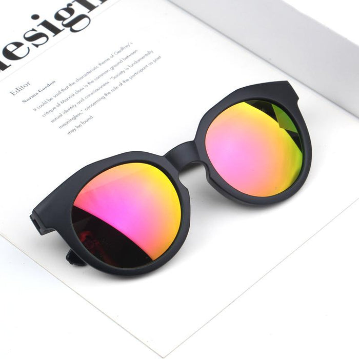 colourful reflective lenses for children's Sunglasses