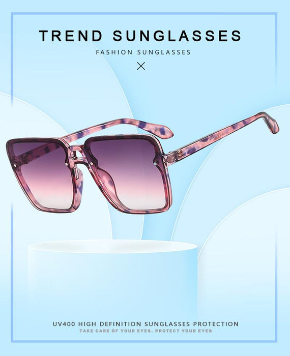 Pattern Box Retro gorgeous Sunglasses