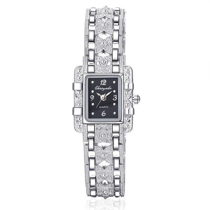 Women Wristwatch Fashion Luxury Stainless Steel New Quartz Mujer Ladies Bracelet Clock