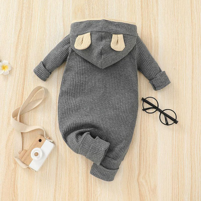 Infant Jumpsuit Cute Baby Long Sleeve Bodysuit