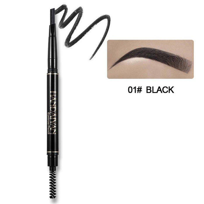 5-colour automatic rotary double head eyebrow pencil