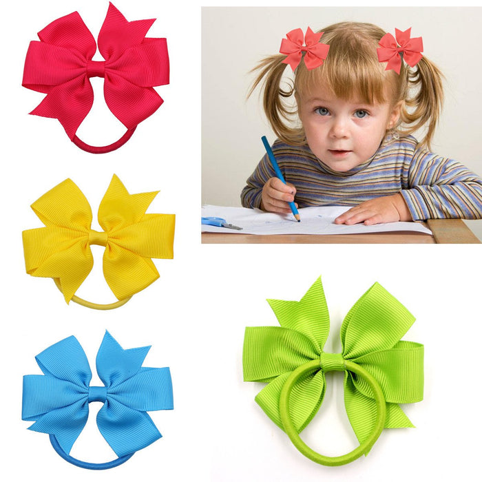 2PCS Hair tie with bow