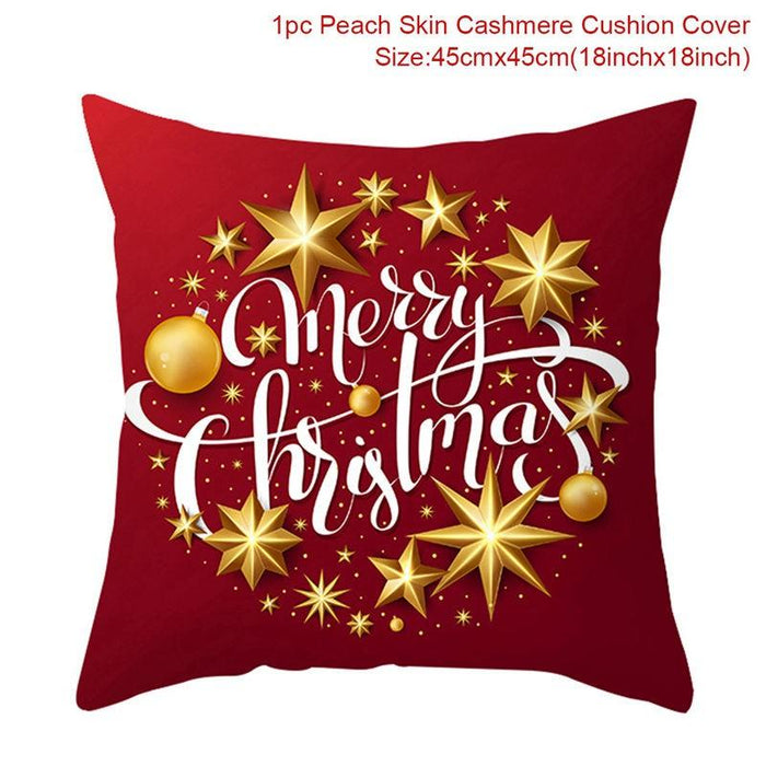 45cm Cushion Cover Christmas Decoration