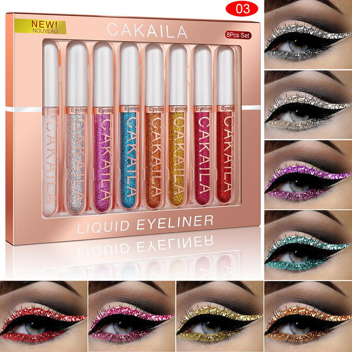 8 colour Eyeliner set