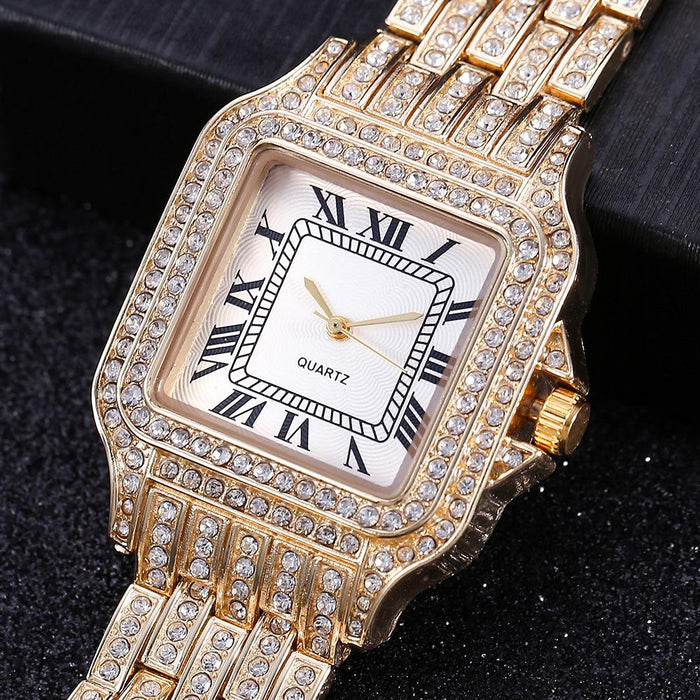 New Stainless Steel Women Wristwatch Quartz Fashion Casual Clock LLZ20803