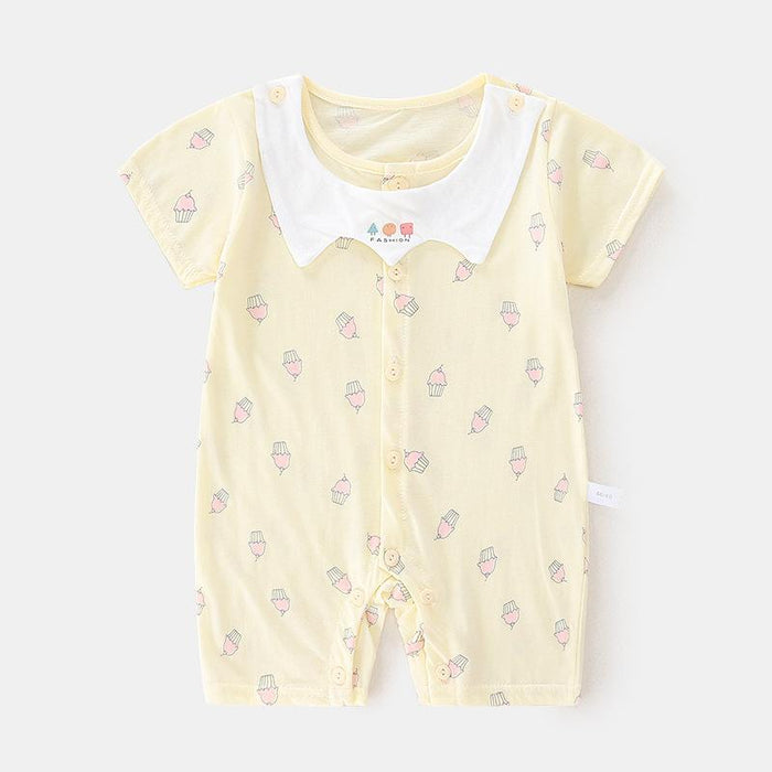 Summer Cotton Baby Thin Romper