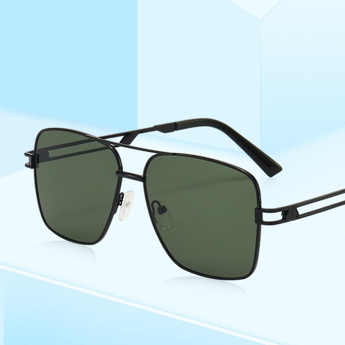 Double beam square personalized colour Sunglasses