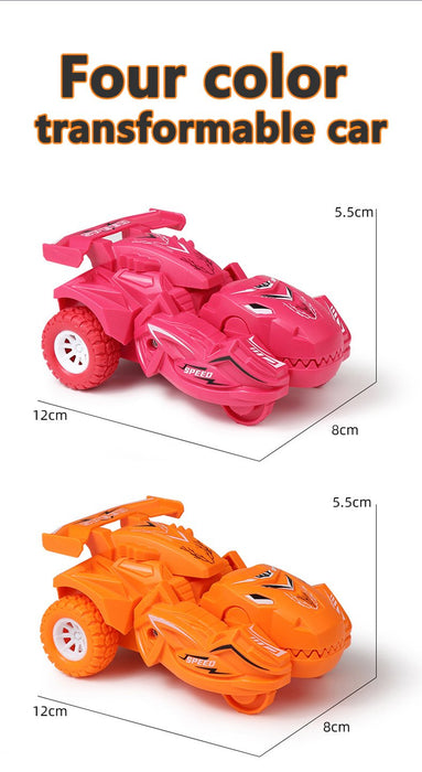 New Transforming Dinosaur Car Transforming Car Toy Coasting