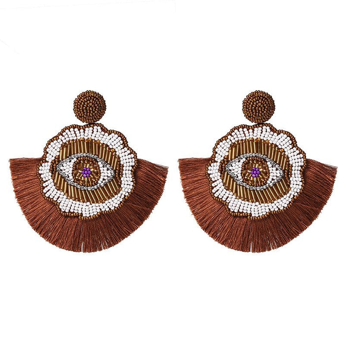 Handmade Ethnic Women's Jewelry Tassel Earrings