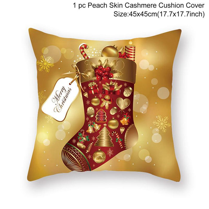 45cm Cushion Cover Christmas Decoration