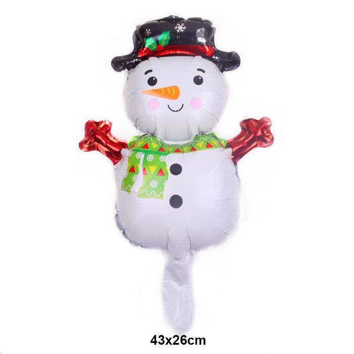 Christmas Foil Santa Claus Snowman Elk Balloons