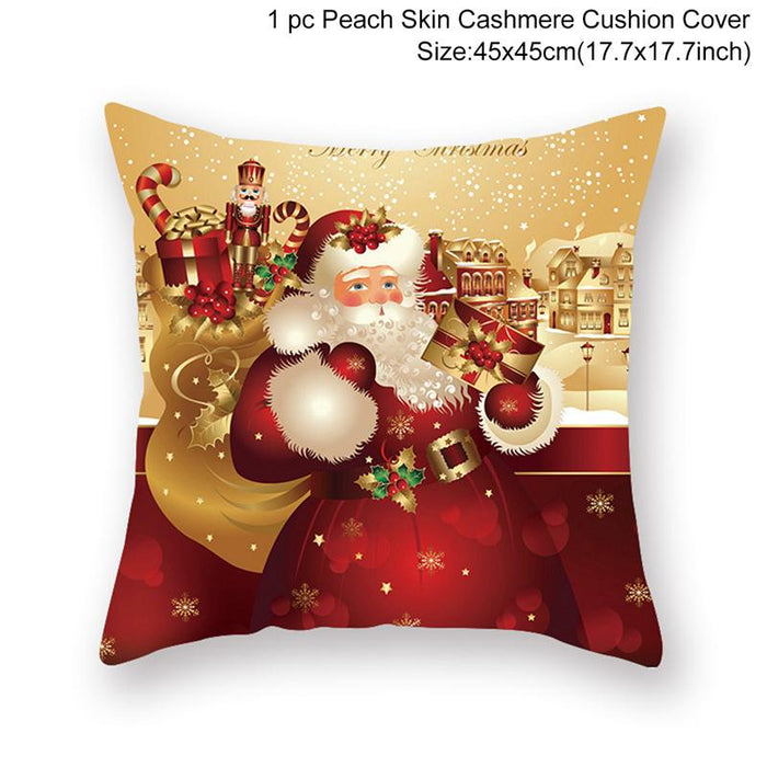 45cm Cushion Cover Christmas Decoration