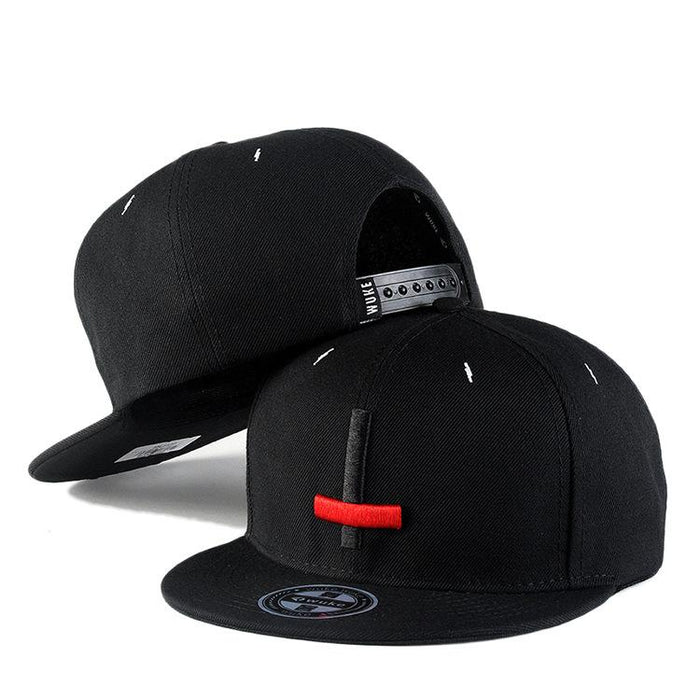 Trendy Hip Hop Cap Cross Embroidered Baseball Cap