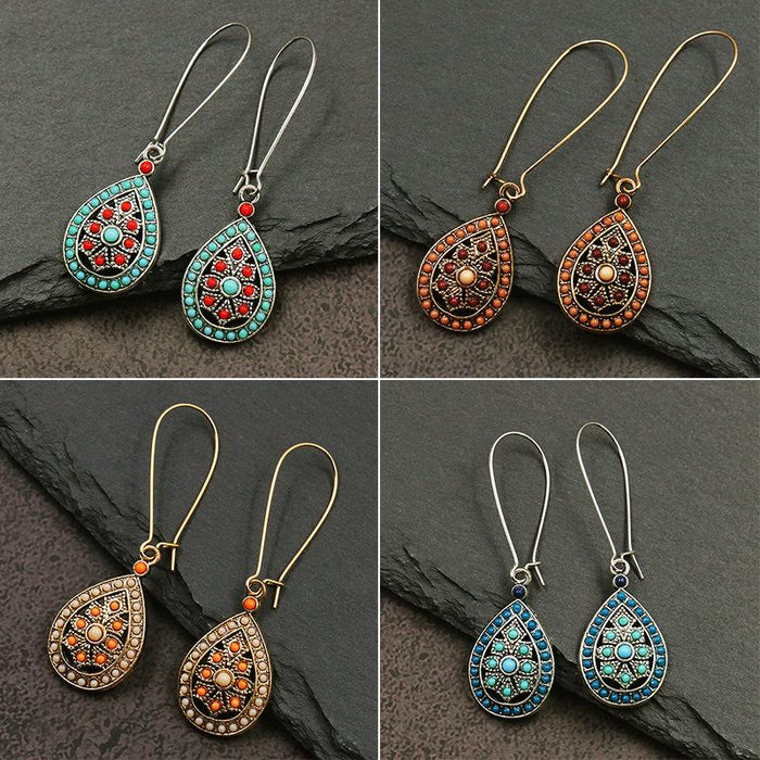 Boho Pop Drop Shape Earrings