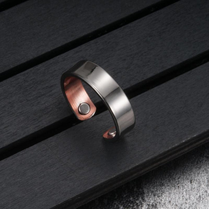 Black Fashion Open Ring