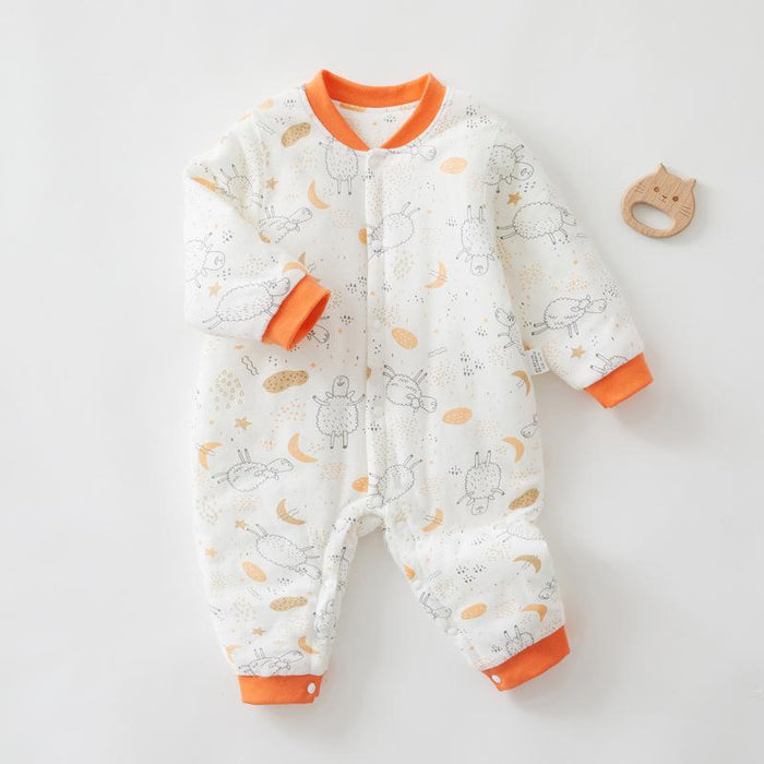 Baby Cartoon Warm Jumpsuit