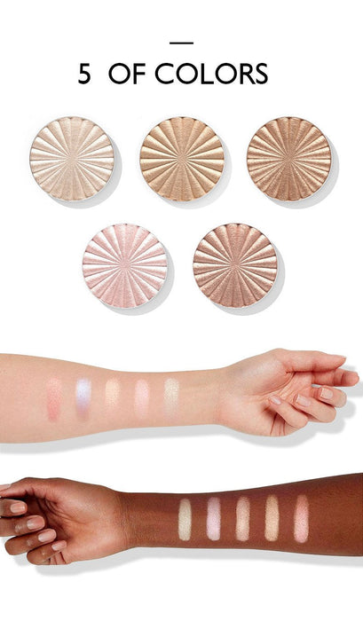 5-colour highlight repair disc three-dimensional natural brightening disc