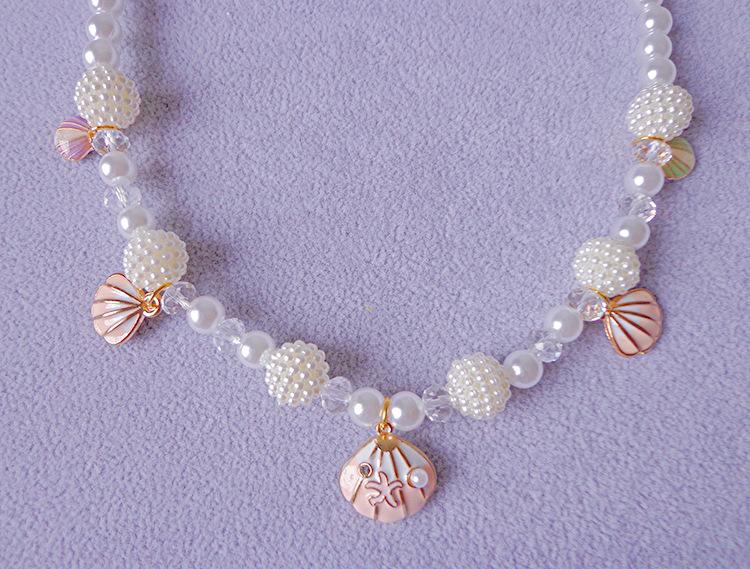 Children's Pearl Necklace Bracelet Set Underwater World Series