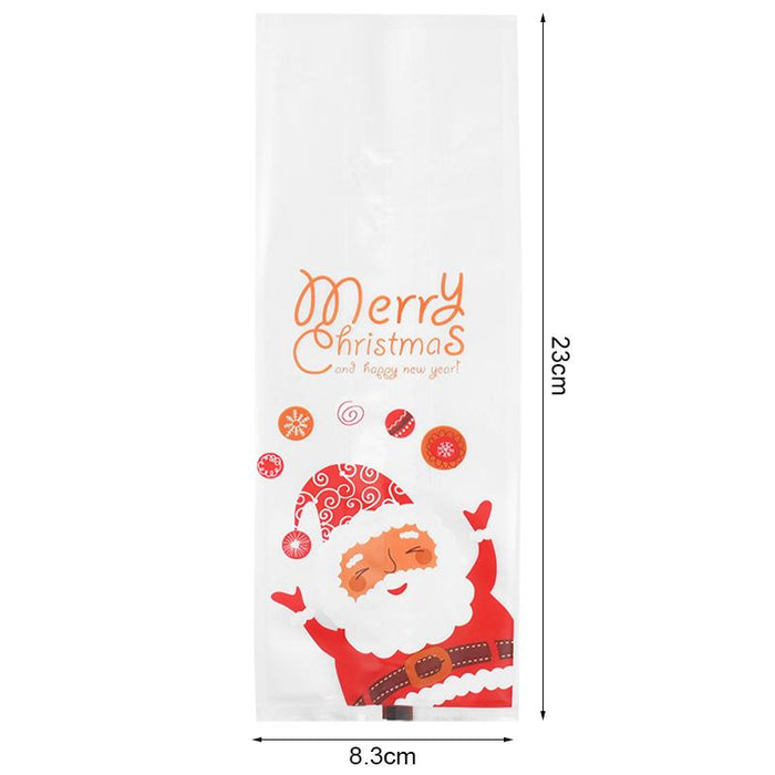 25 Pieces Christmas Santa Bag Christmas Gift Bags