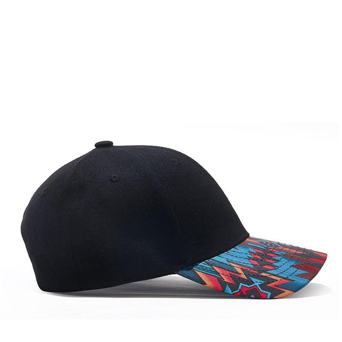 New Baseball Cap colour Printed Duck Tongue Cap