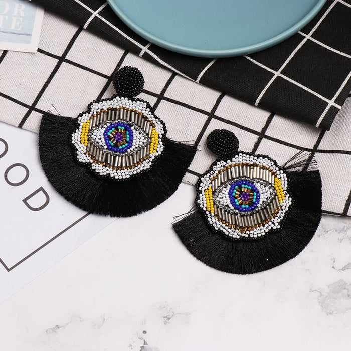 Handmade Ethnic Women's Jewelry Tassel Earrings