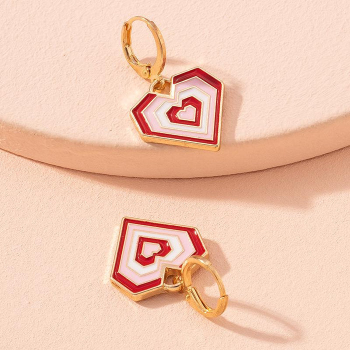 Simple Fashion Love Women's Earrings