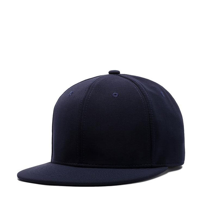 Black Breathable Simple Baseball Cap Solid colour Flat Brim Cap