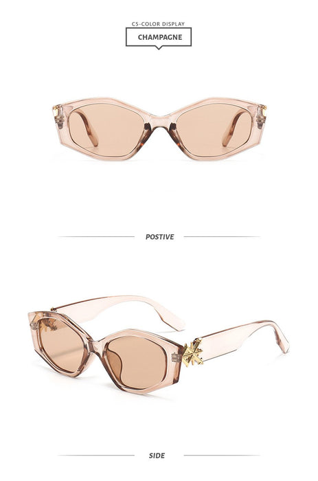 Sunglasses personality cat's Eye Sunglasses female