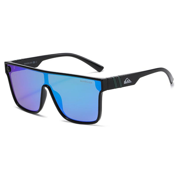 Sunglasses men's one-piece anti ultraviolet glasses