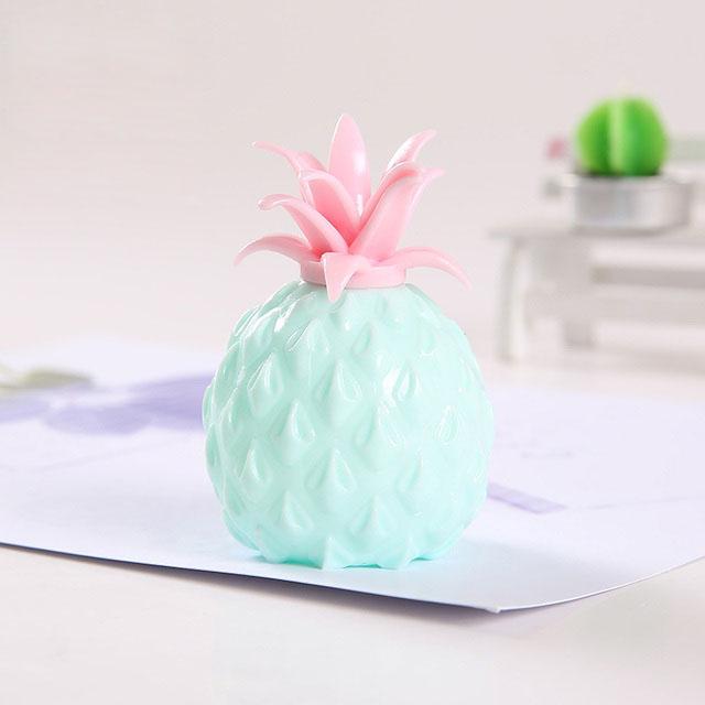 New Cheap Flour Pineapple Relief Stress Balls Fidget Toys Squeeze Fruit Anti Stress Decompression for Kids Antistress Children