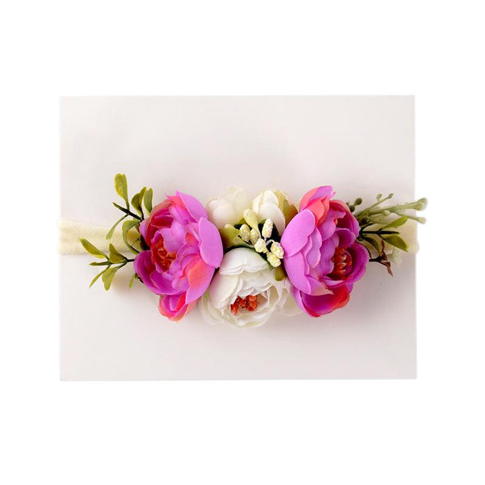 Sweet Idyllic Hair Accessories Simulation Flower Hair Band