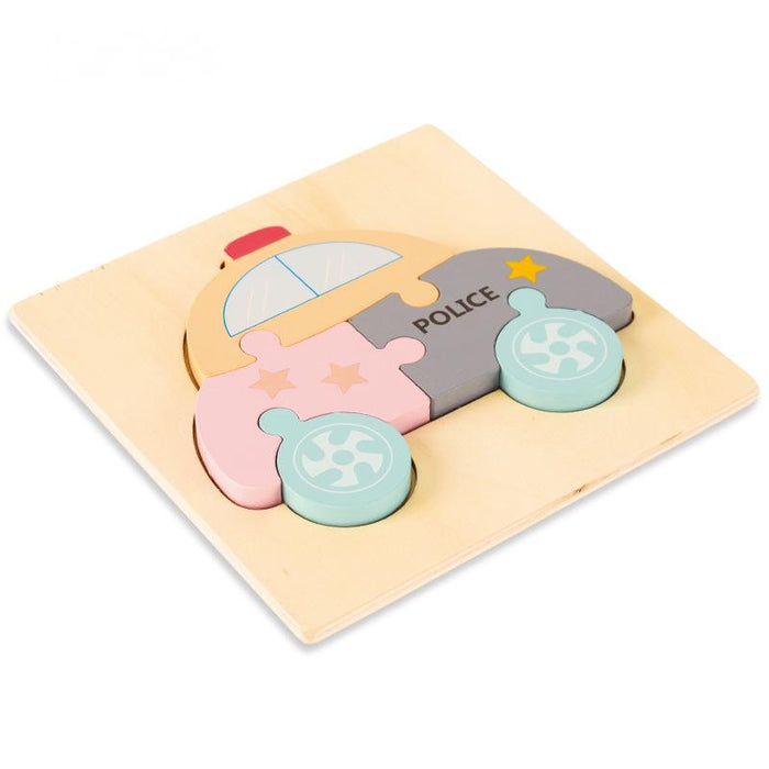 Macaroon Three-dimensional Puzzle Wooden Puzzle Toy