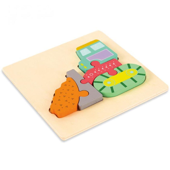 Children's Cartoon Puzzle Puzzle Wooden Toy