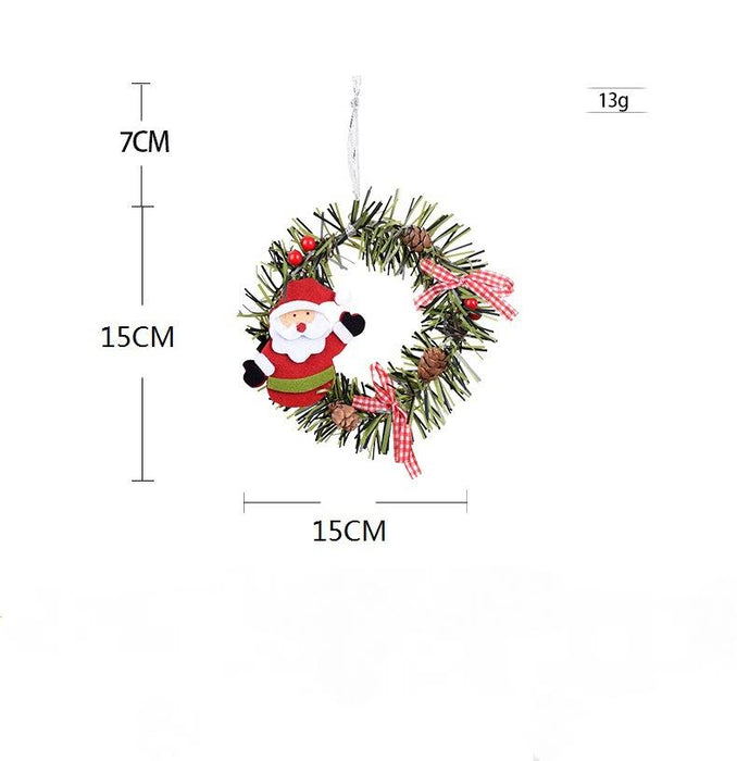 Christmas Decorations Wreath Ornaments