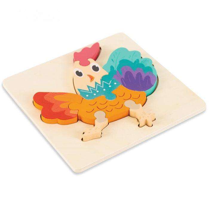 Macaroon Three-dimensional Puzzle Wooden Puzzle Toy