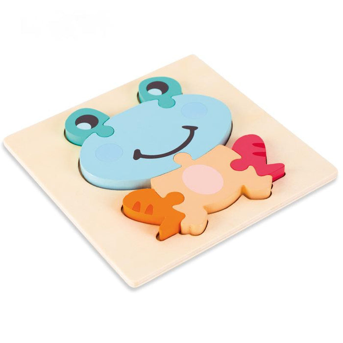 Macaroon Three-dimensional Puzzle Wooden Puzzle Toy