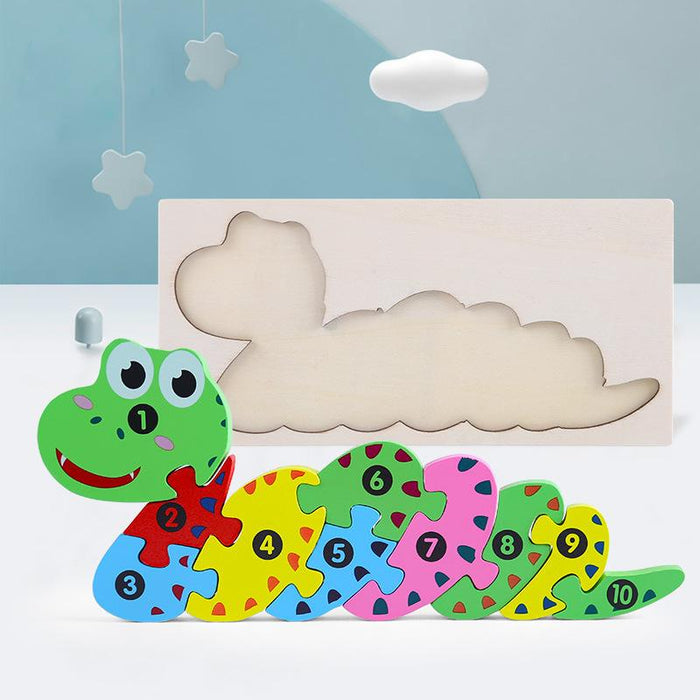 Children's Wooden 3D Puzzle Puzzle Toy